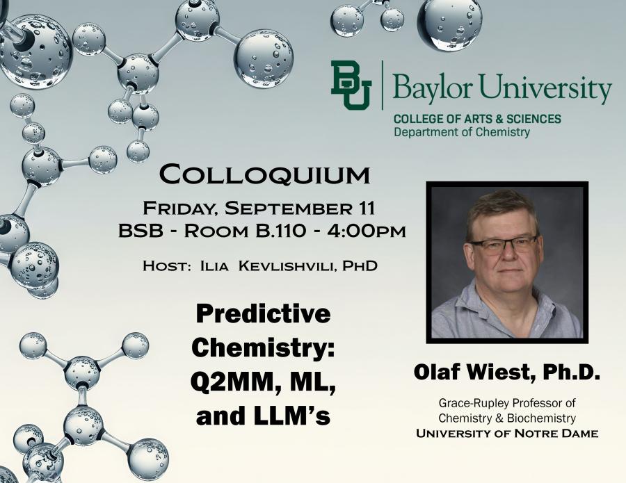 Olaf Wiest, Ph.D.
